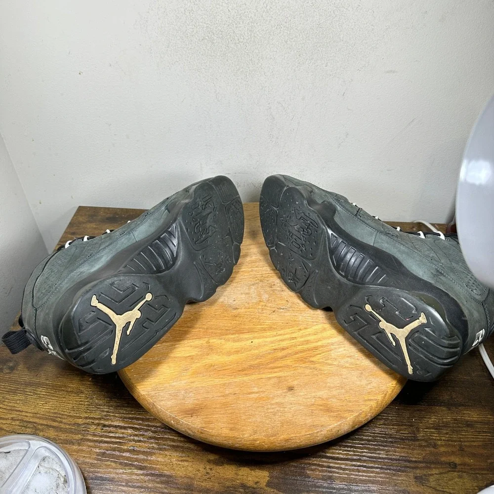 Air Jordan 9 Retro Anthracite Mens Basketball Shoes 302370-013 Size 10.5